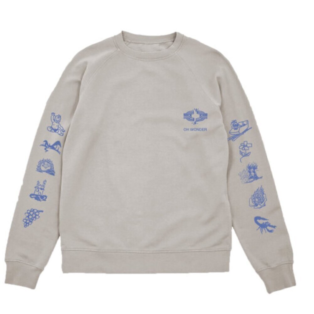Oh Wonder  Sand Jumper Crewneck Sand Jumper Crewneck  XZCMOW01 Independent